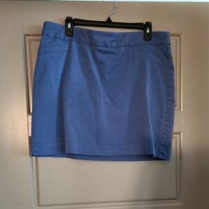 Croft & Barrow Blue Mini Pencil Skirt Casual